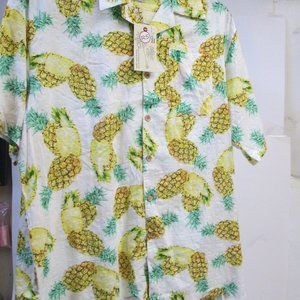 RSS Surf 100% Cotton Hawaiian Pocketed Shirt